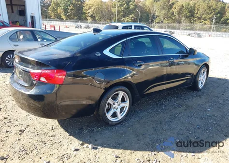 2015 Chevrolet Impala 1Fl из США, поврежденный, VIN 1G11X5SL3FU127310